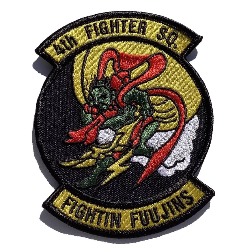 4th Fighter Squadron Fighting Fuujins Patch – Sew On