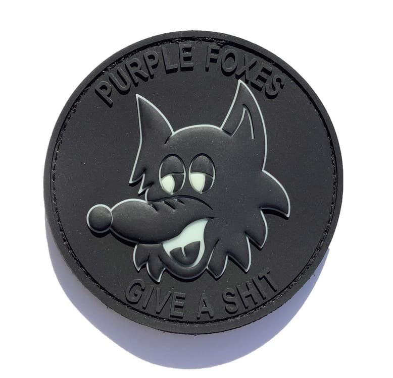 VMM-364 Purple Foxes Blackout PVC