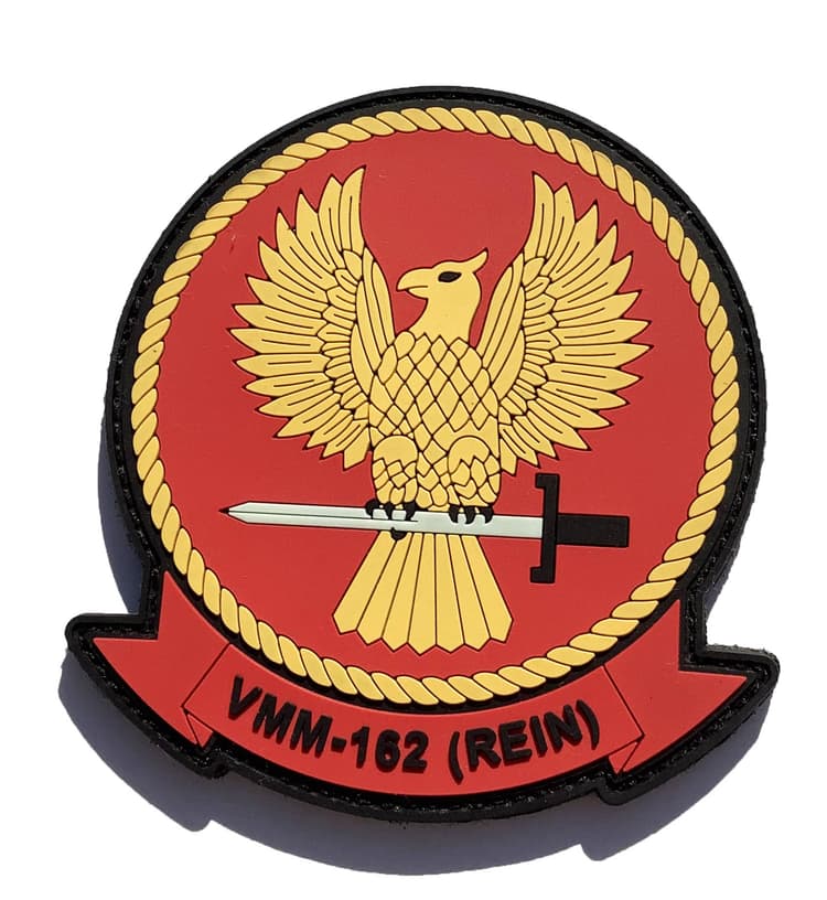 VMM-162 PVC GITD 4" Patch –Hook and Loop