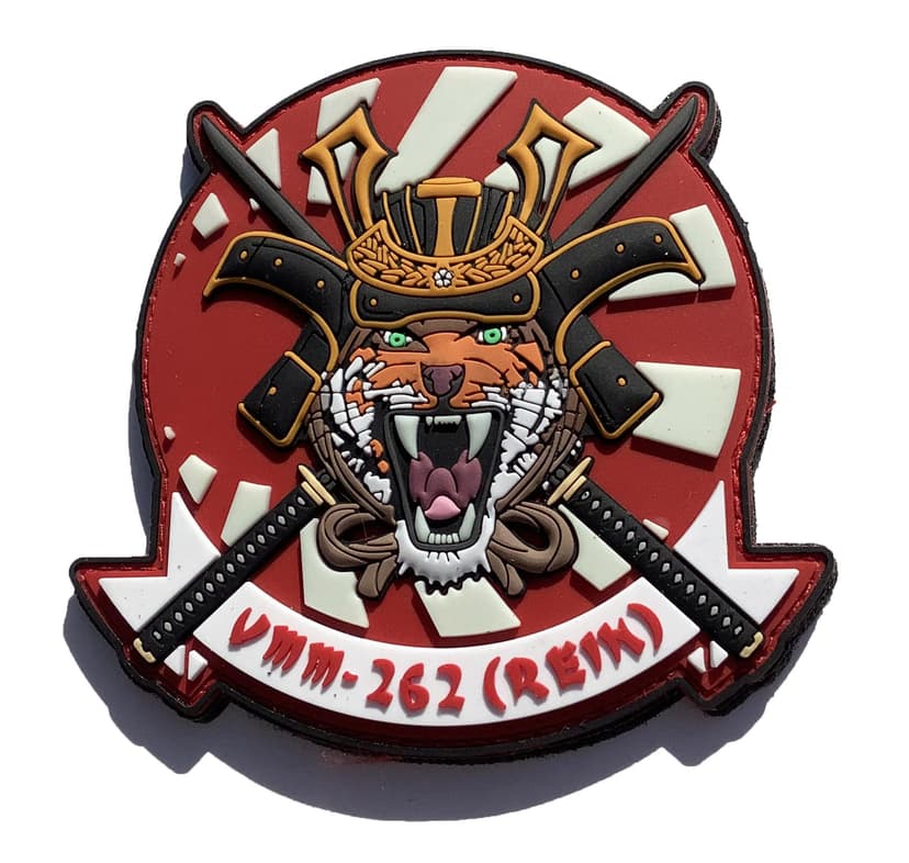 4 inch VMM-262 Flying Tigers (REIN) 31st MEU PVC Patch