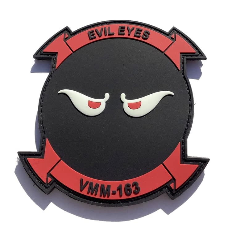 VMM-163 Evil Eyes PVC Patch