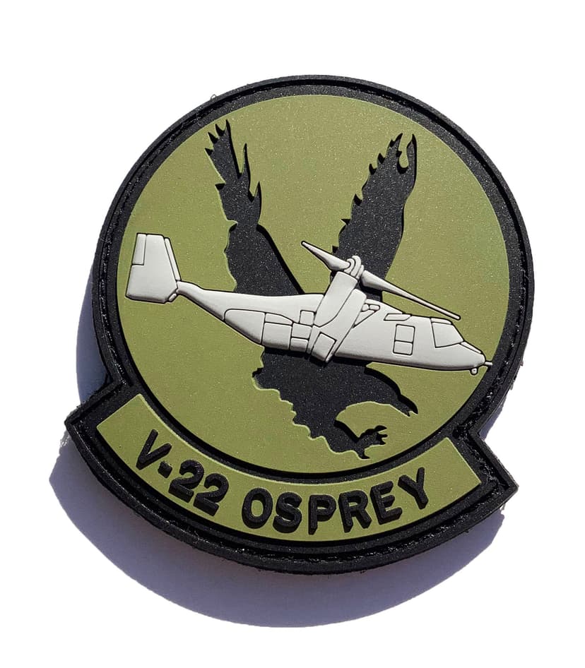 V-22 Osprey Patch PVC Patch – Hook and Loop