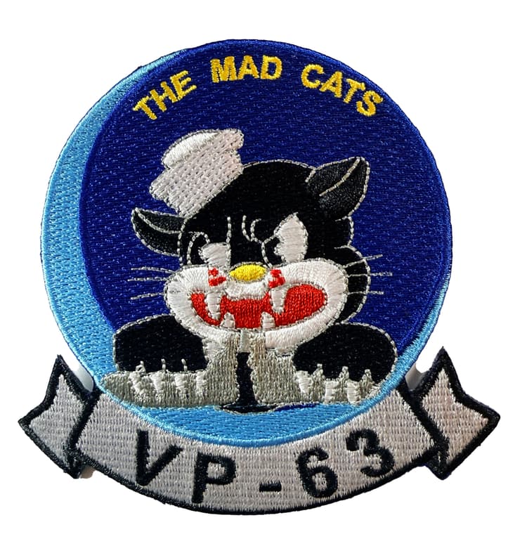VP-63 Mad Cats Squadron Patch
