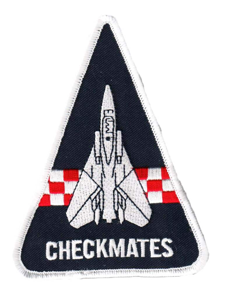 VF-211 CHECKMATES Patch – Plastic Backing