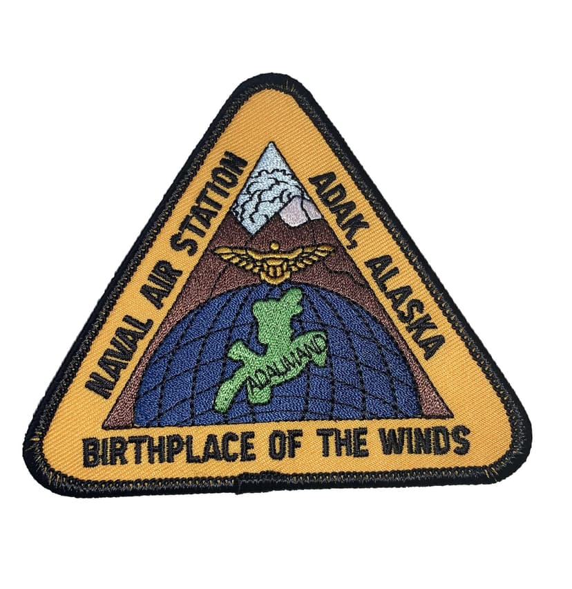 Naval Air Station Adak Alaska Patch
