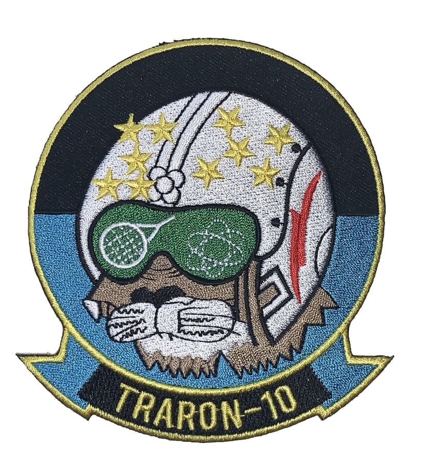 VT-10 Cosmic Cats Squadron Patch – Plastic Backing