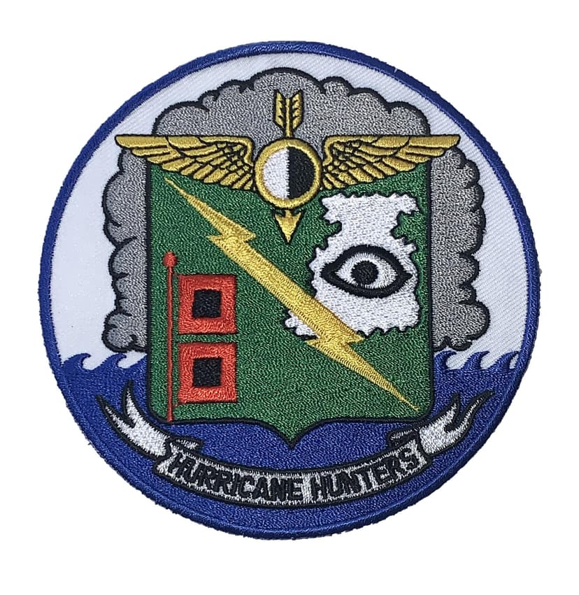 VW-4 HURRICANE HUNTERS Squadron Patch – Plastic Backing