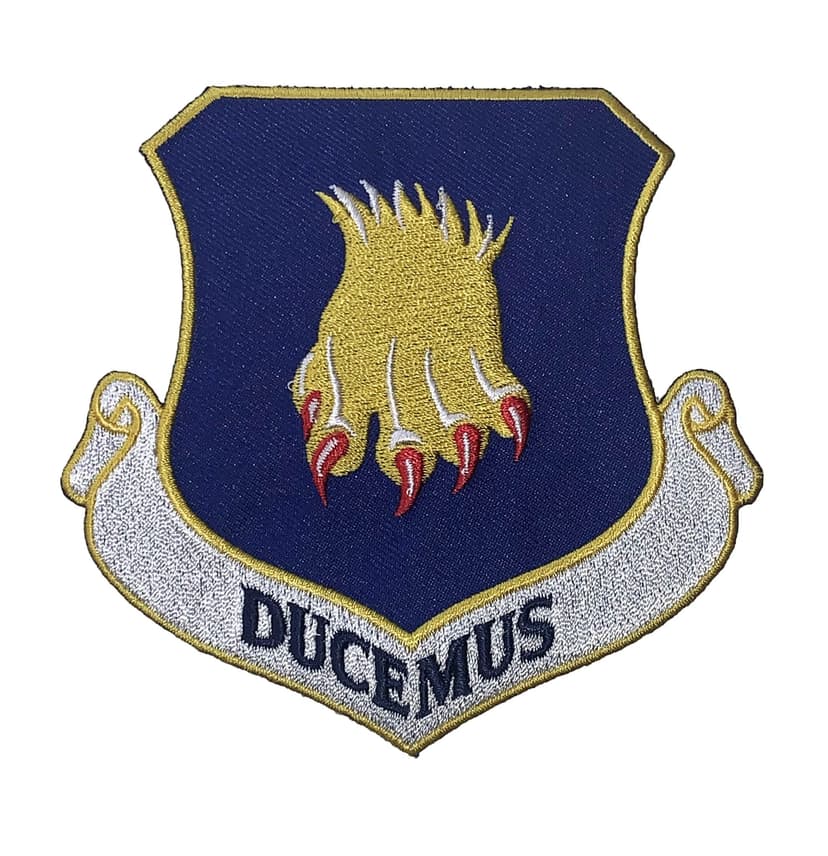 DUCEMUS 22nd Air Refueling Wing Patch – Plastic Backing