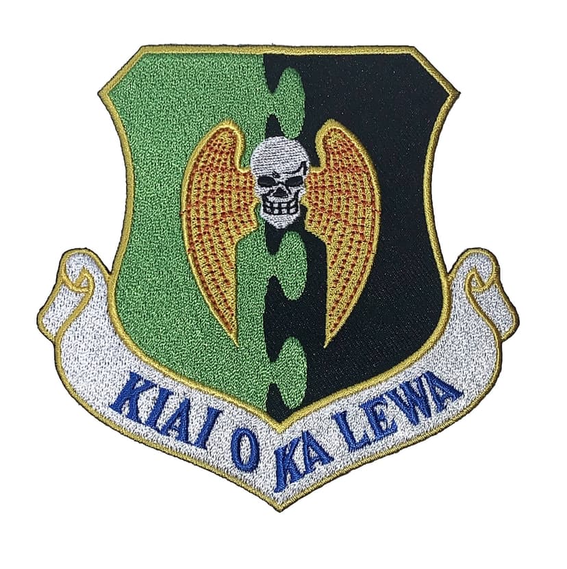 KIAI O KA LEWA 5th Bomb Wing Patch – Plastic Backing