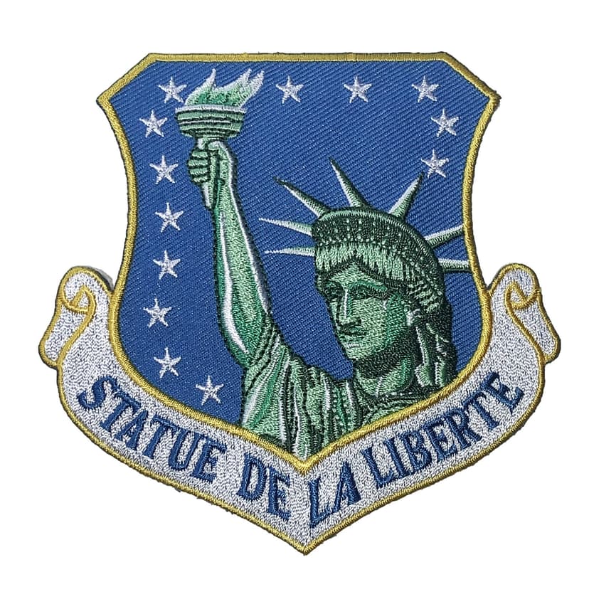 STATUE DE LA LIBERTE 48th Fighter Wing Patch – Plastic Backing