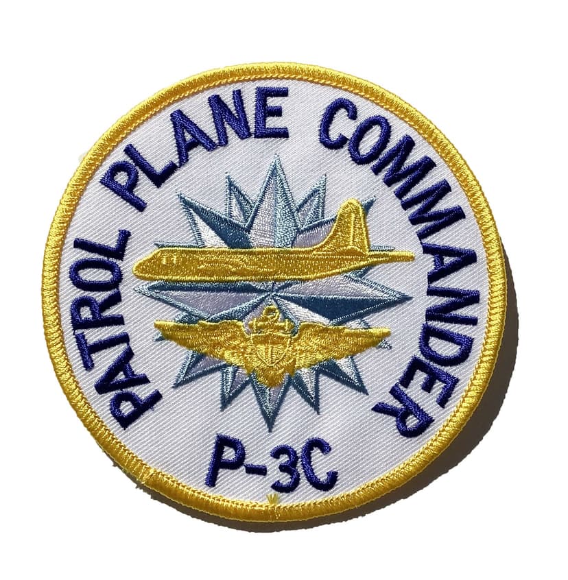 Patrol Plane Commander P-3 Patch