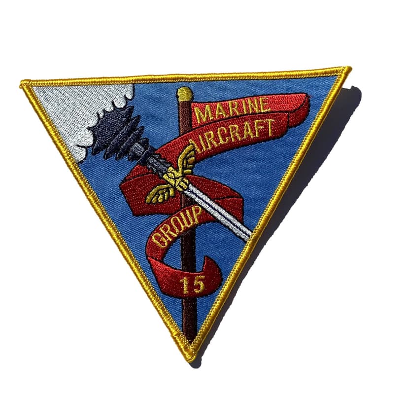 Marine Air Group MAG-15- No Hook & Loop