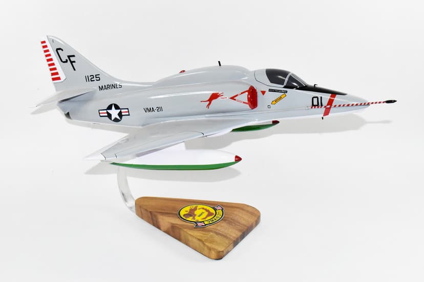 VMA-211 Wake Island Avengers A-4E (1973) Model