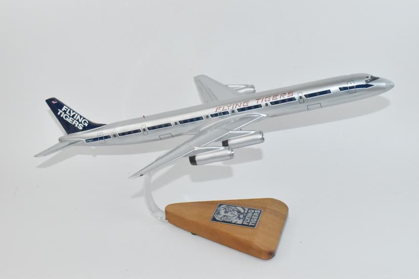 Flying Tiger DC-8-63 model