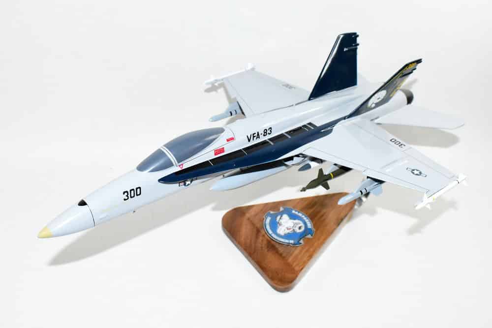 VFA-83 Rampagers USS EISENHOWER 2007 F/A-18C Model
