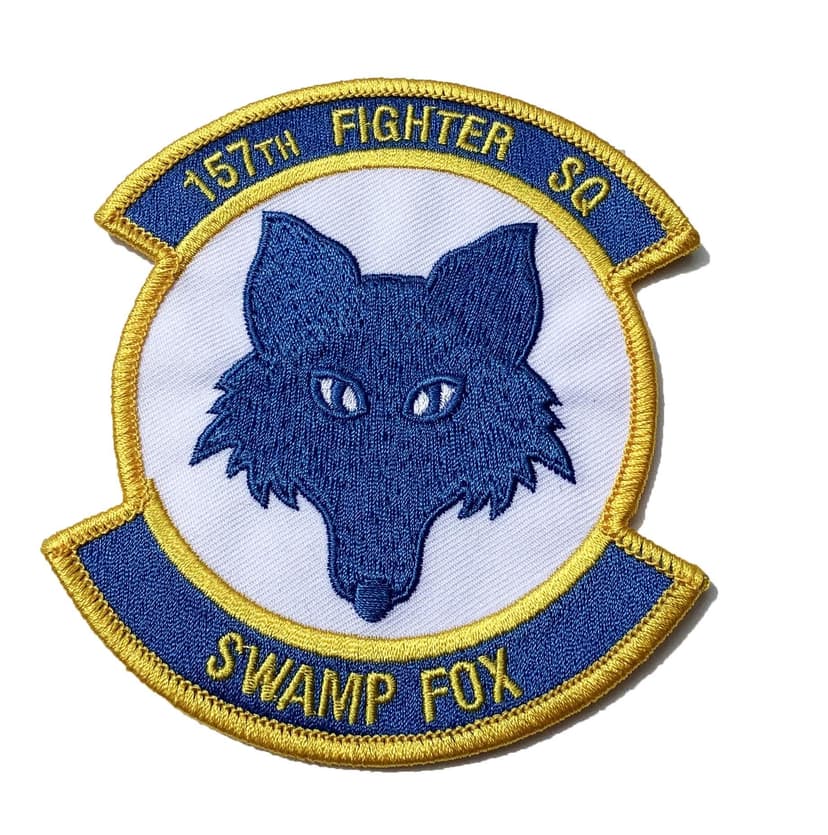 157TH FIGHTER SQ SWAMP FOX Patch - Sew On