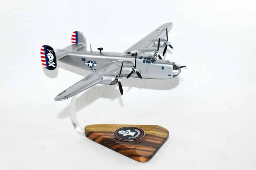 400th Bomb Squadron 'Jolly Rogers' 90th BG B-24J Model