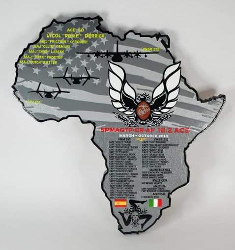 SPMAGTF-CR-AF 18.2 Plaque 18 inches