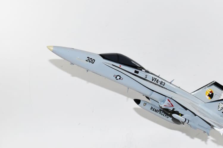 VFA-83 Rampagers USS Eisenhower 2012 F/A-18C Model
