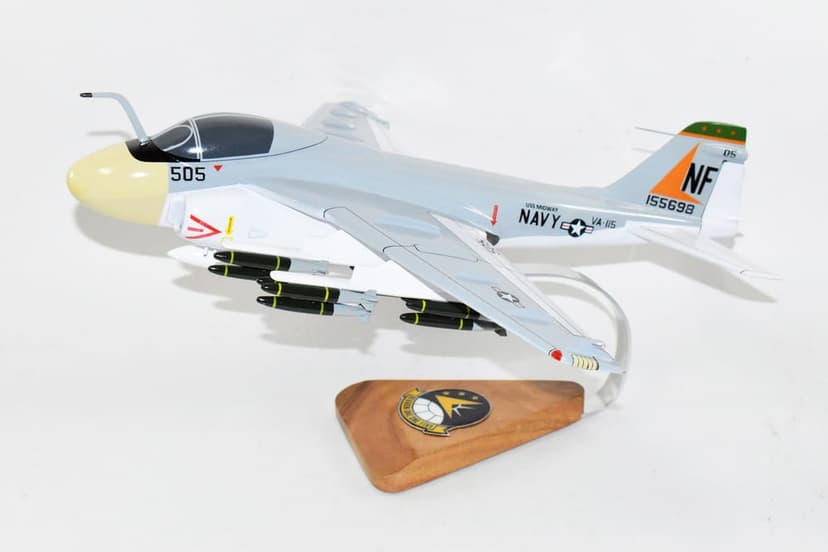 VA-115 Arabs USS Midway 1972 A-6A Model