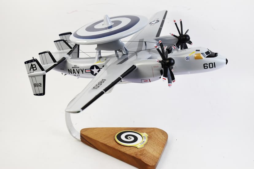 VAW-123 Screwtops USS America E-2C Model