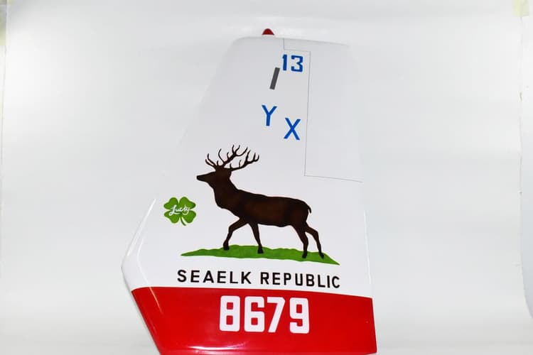 VMM-166 Seaelk Republic MV-22 Tail