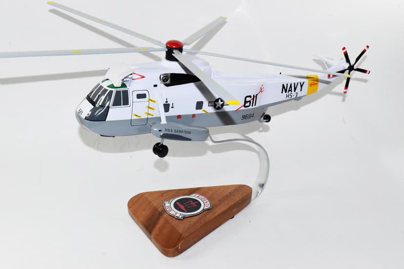 Sikorsky® SH-3 SEA KING™, HS-3 Tridents (USS Saratoga 9684)