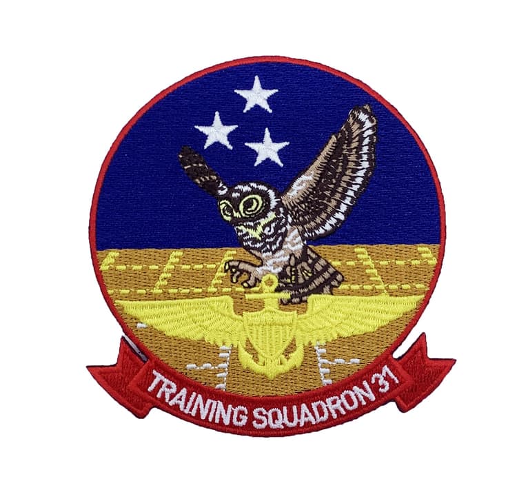 VT-31 Wise Owls Full Color Squadron Patch – Hook and Loop