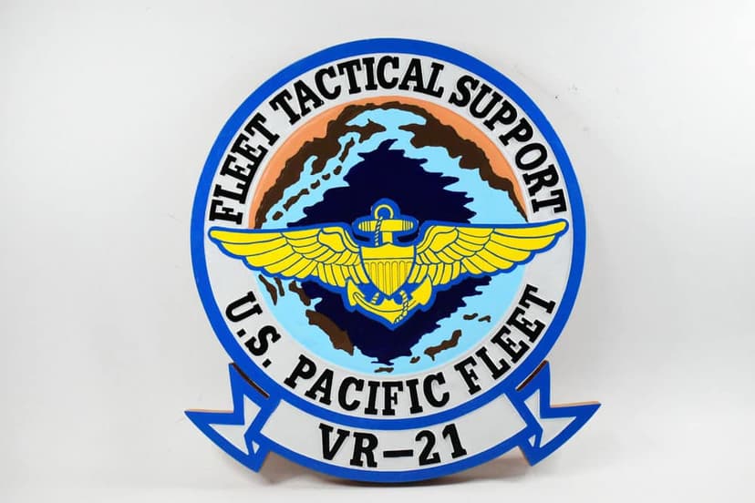 VR-21 Pineapple Airlines Plaque