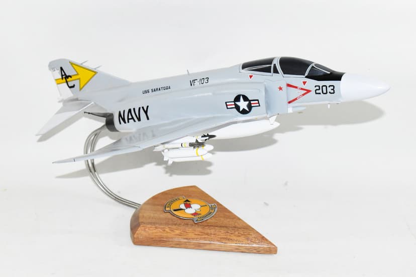 VF-103 Sluggers USS Saratoga F-4J Model