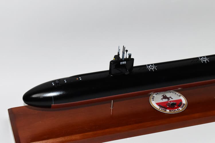 USS Jacksonville SSN-699 FLT I Submarine Model