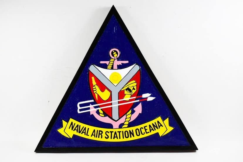 NAS Oceana Plaque