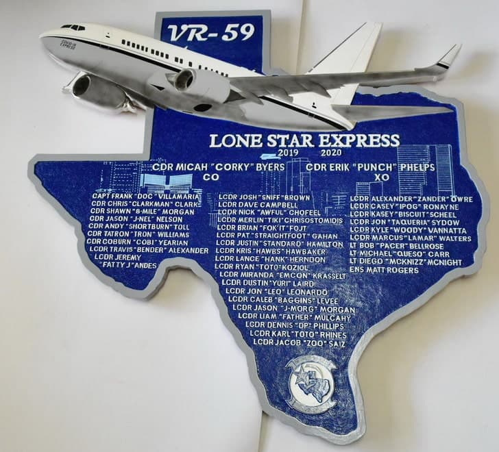 VR-59 Deployment Plaque