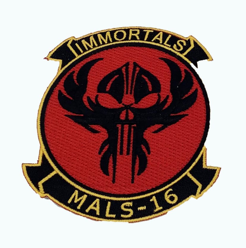 MALS-16 Immortals Patch – No Hook and Loop