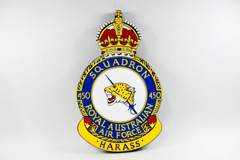 No. 450 Squadron RAAF Plaque