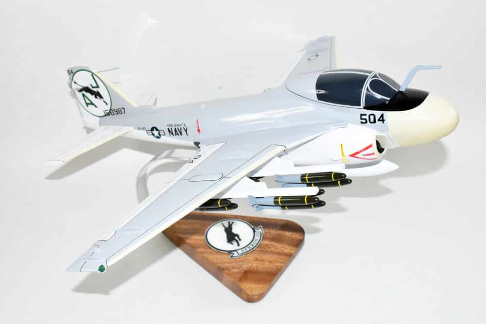 VA-35 Black Panthers A-6E USS Nimitz (156987) Model