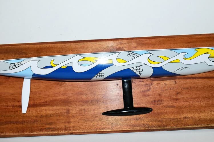 America's Cup Young America (Mermaid) USA 36 Half Hull Model