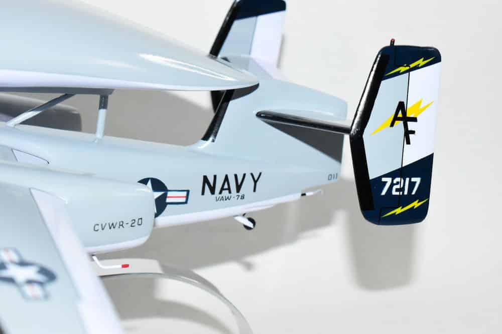 VAW-78 Fighting Escargots 1978 E-1B Model