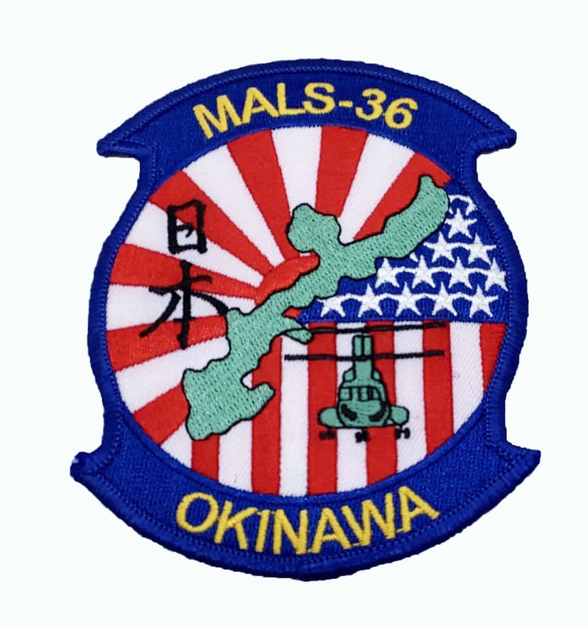 MALS 36 Okinawa - Patch – No Hook and Loop
