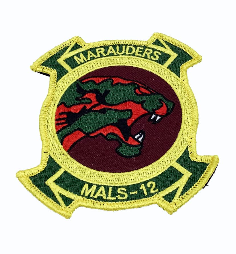 MALS 12 Marauders Patch – With Hook and Loop
