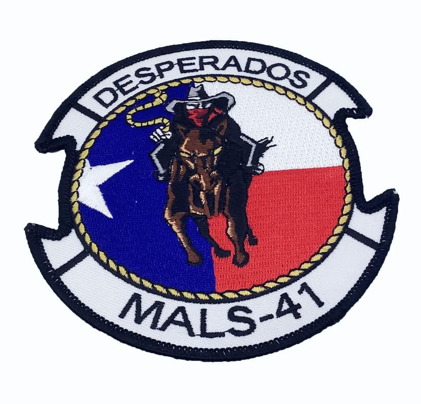 MALS 41 Desperados Patch – No Hook and Loop