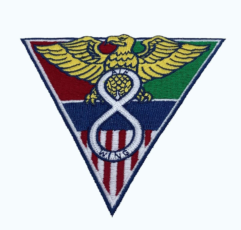 Carrier Air Wing CVW-8 Patch – No Hook and Loop