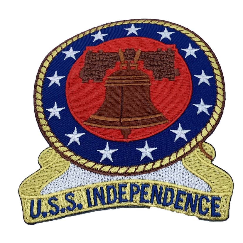 USS Independence CV-62 Patch – No Hook and Loop