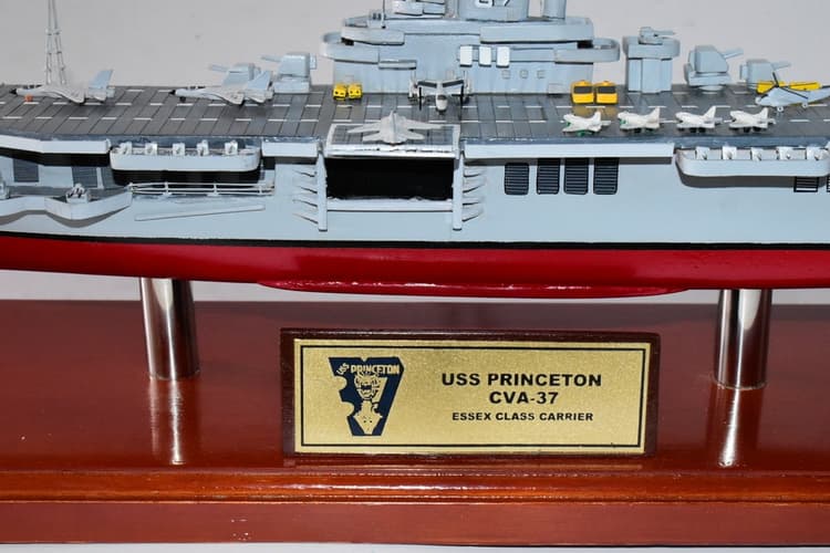 USS Princeton CVA-37 Aircraft Carrier Model