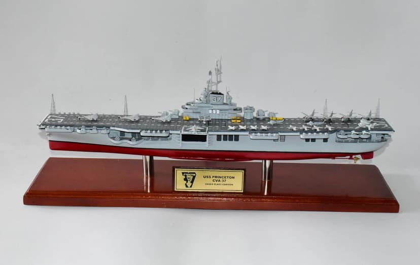 USS Princeton CVA-37 Aircraft Carrier Model