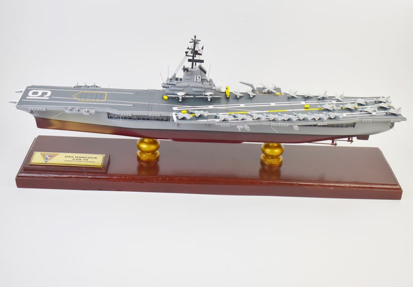 USS Hancock CVA-19 Aircraft Carrier Model