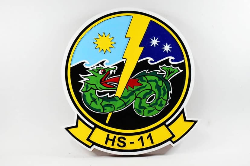 HS-11 Dragon Slayers Plaque