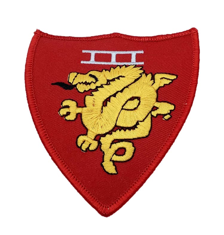 3rd Marine Amphibious Force Patch – No Hook and Loop