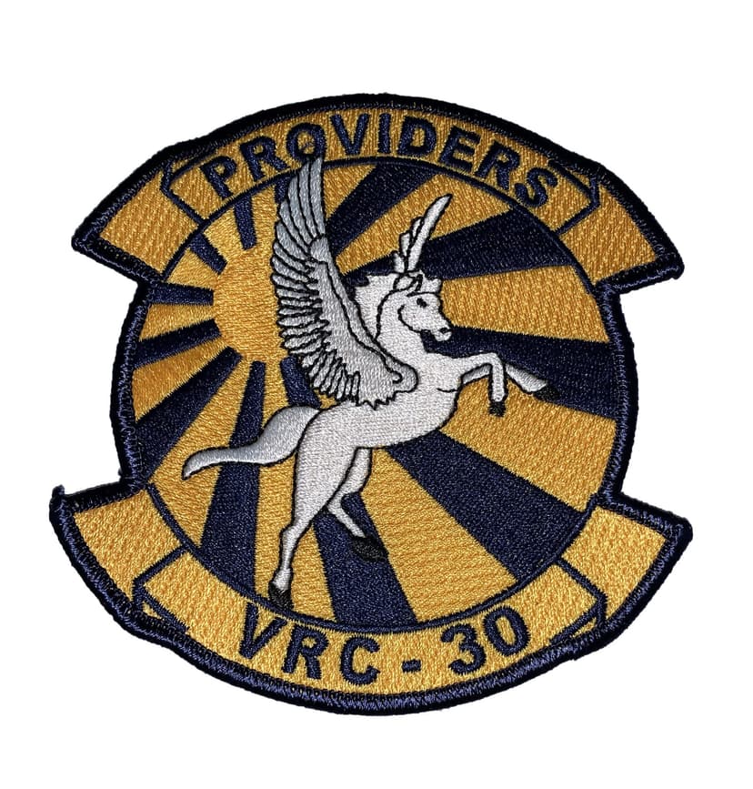 VRC-30 Providers Squadron Patch –with Hook and Loop Patches