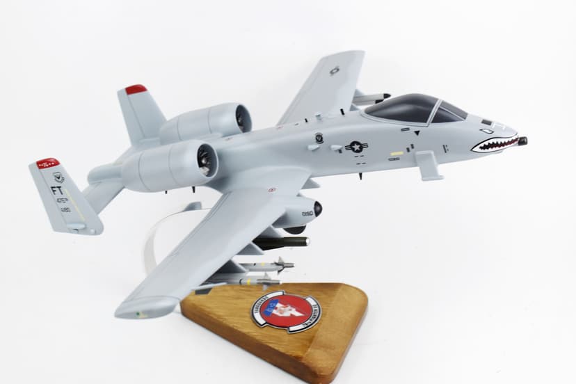 76th Fighter Squadron Vanguards A-10 Warthog Model
